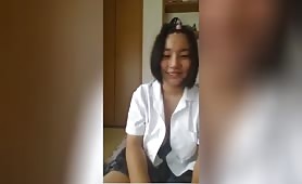 学校から帰って配信する爆乳ちゃん　3