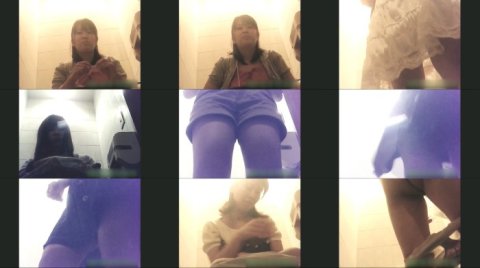 ティーンガールのトイレ覗き!! vol.01