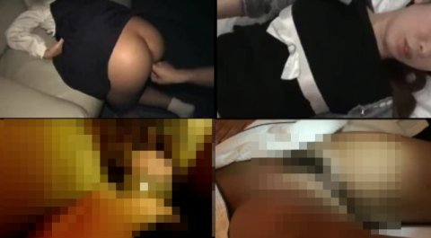 無】悪戯された3名の女子大学生