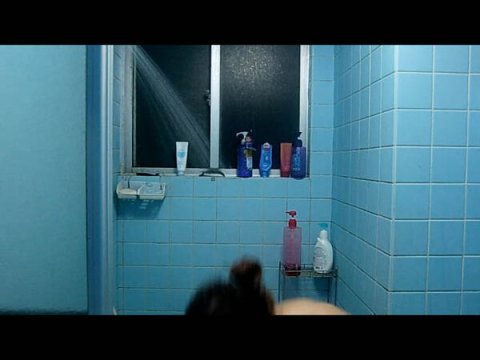 【影覗】J＊従姉妹の風呂場オナニー