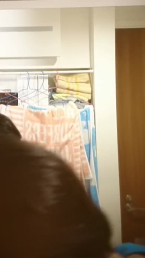 妻の裸が見たくて脱衣場にカメラを仕掛けたら、思わず興奮してこの夜抱きました
