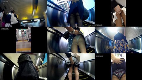 part38【12人の訳アリお姉さん達のエロ下着】奥義スカートめくりパンチラ