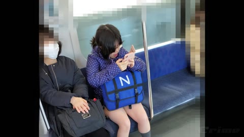 お散歩するメガネちゃん