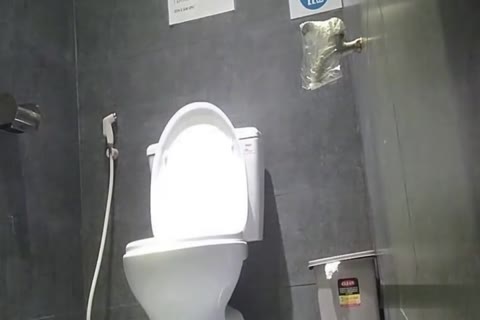 無修正　多様な人種洋式トイレ