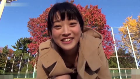 自撮りパイパン野外排便