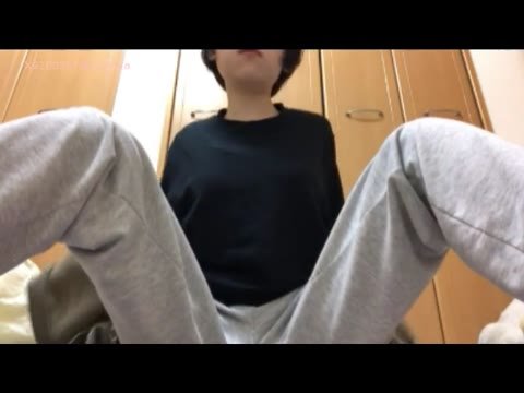 美巨乳JK配信