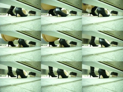 下撮り専門 潜入撮！女子便所を下からノゾク Vol.01