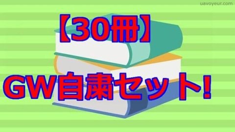激得！！【30冊】GW自粛セット