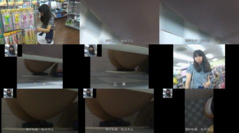 私服○K　和式トイレ