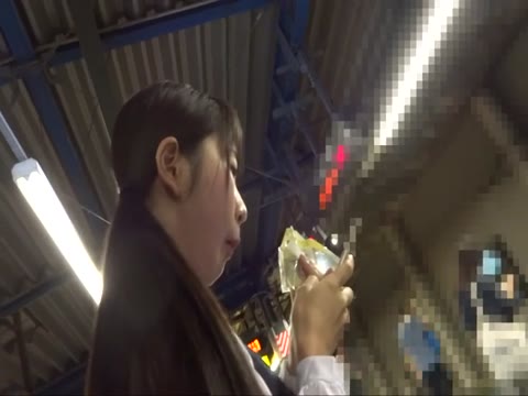 制服お触り　ツインテ純朴娘